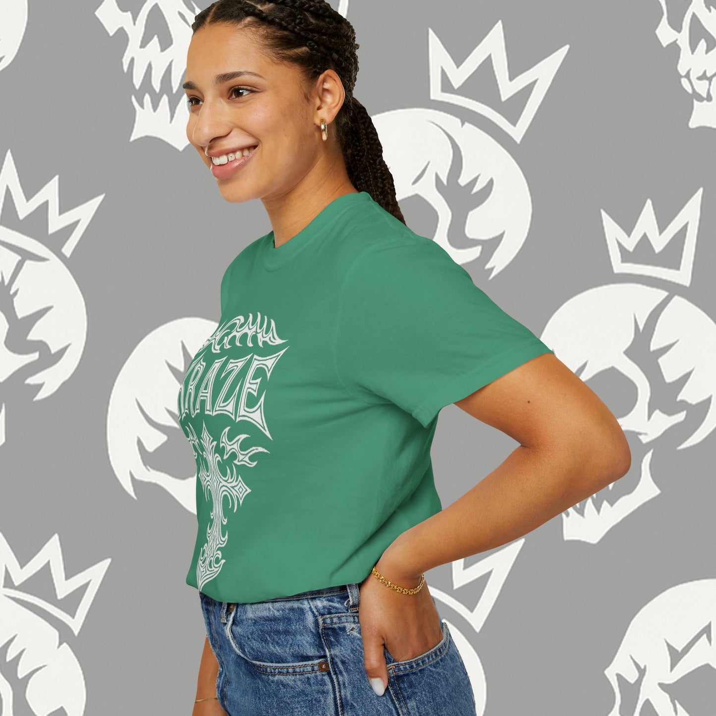 Kraze "NOIR CROSS" shirt