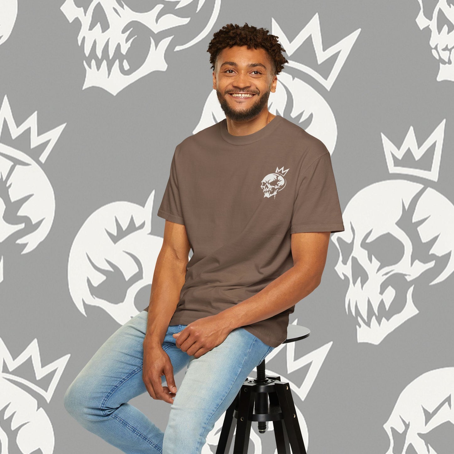 KRAZE (Ashcrown©) White Skull Shirt