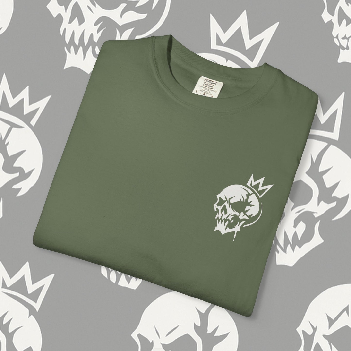 KRAZE (Ashcrown©) White Skull Shirt