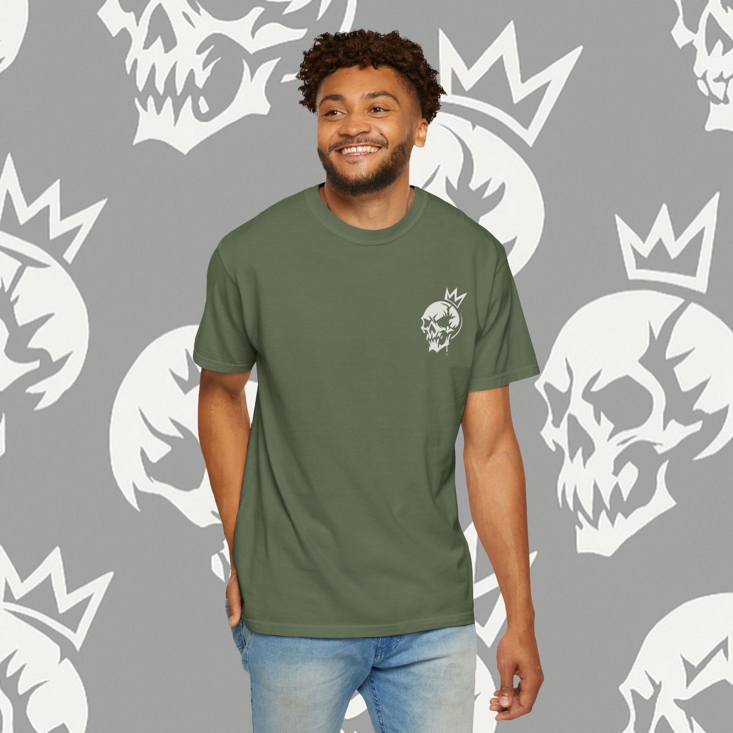 KRAZE (Ashcrown©) White Skull Shirt