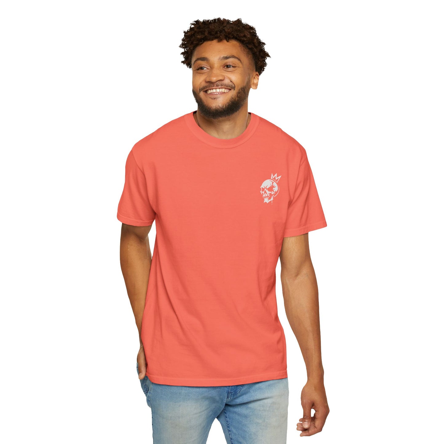 KRAZE Streetwear White Skull Shirt