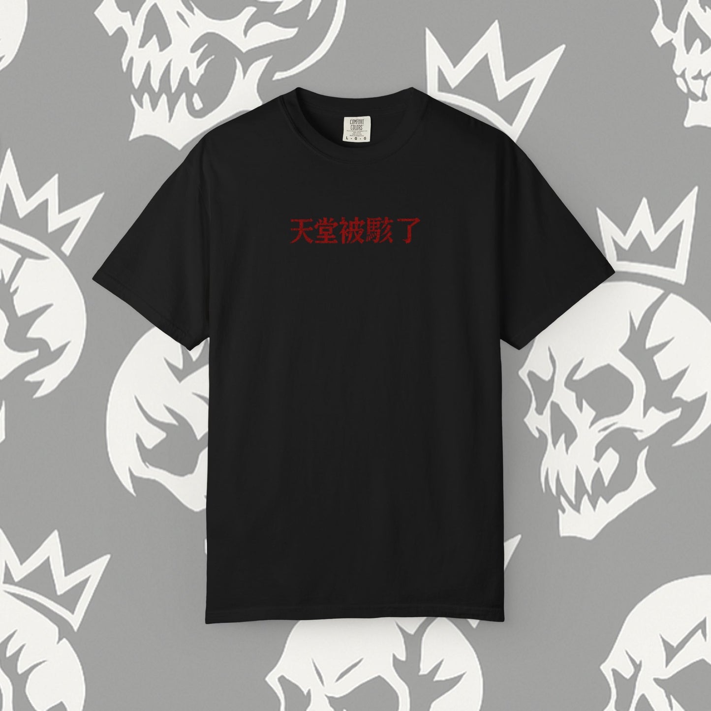 KRAZE Crimson Skulls Shirt