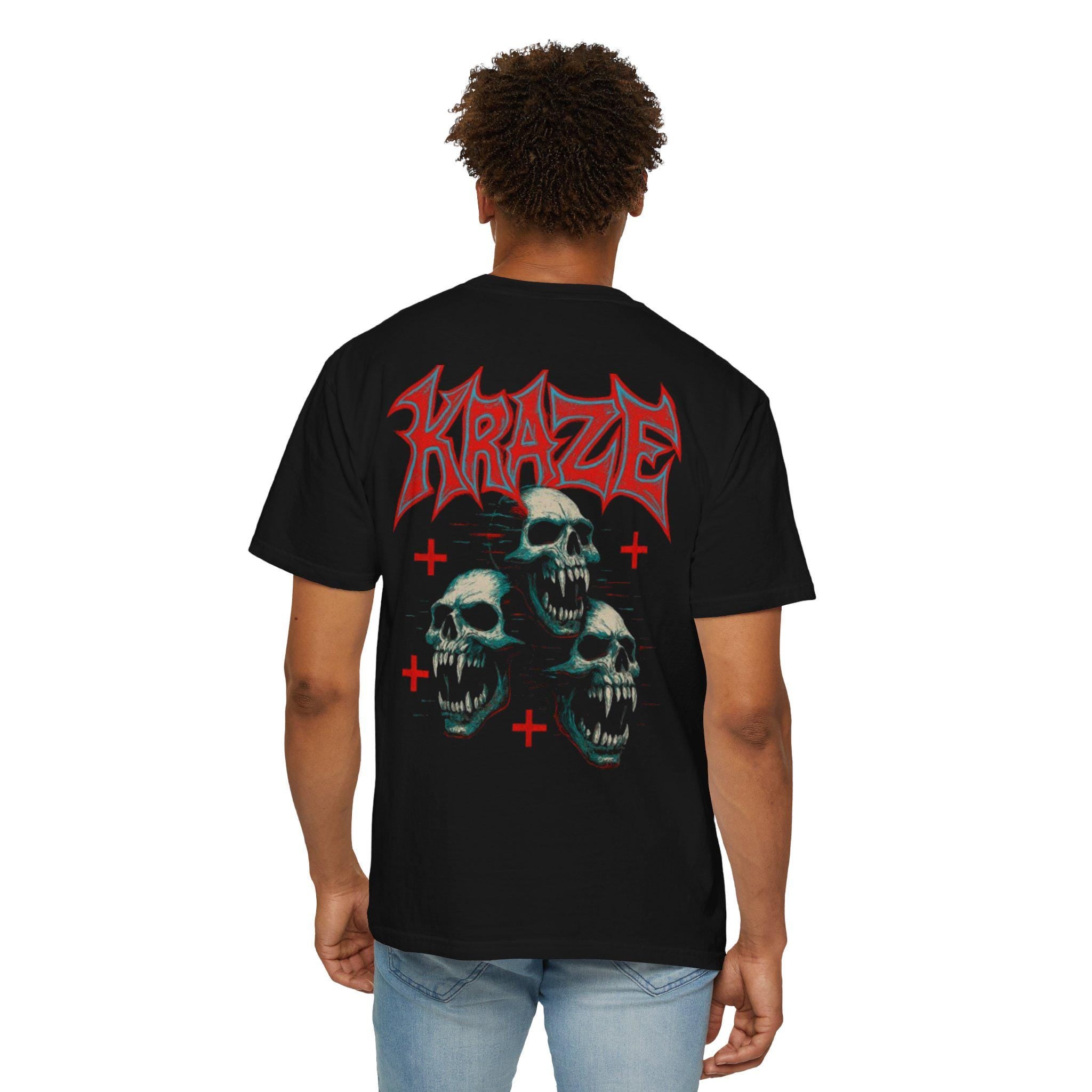 KRAZE Crimson Skulls Shirt