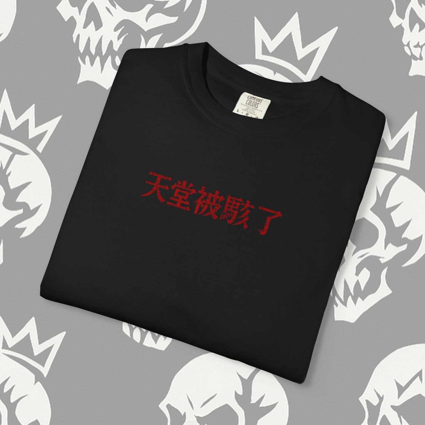 KRAZE Crimson Skulls Shirt