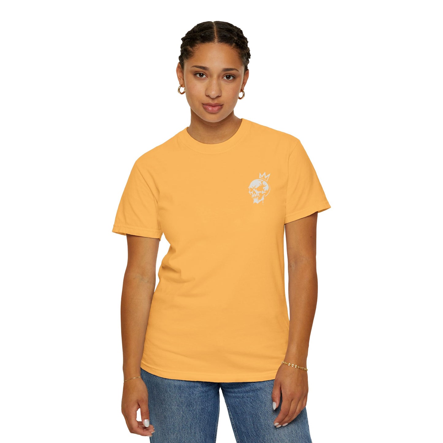 KRAZE Streetwear White Skull Shirt