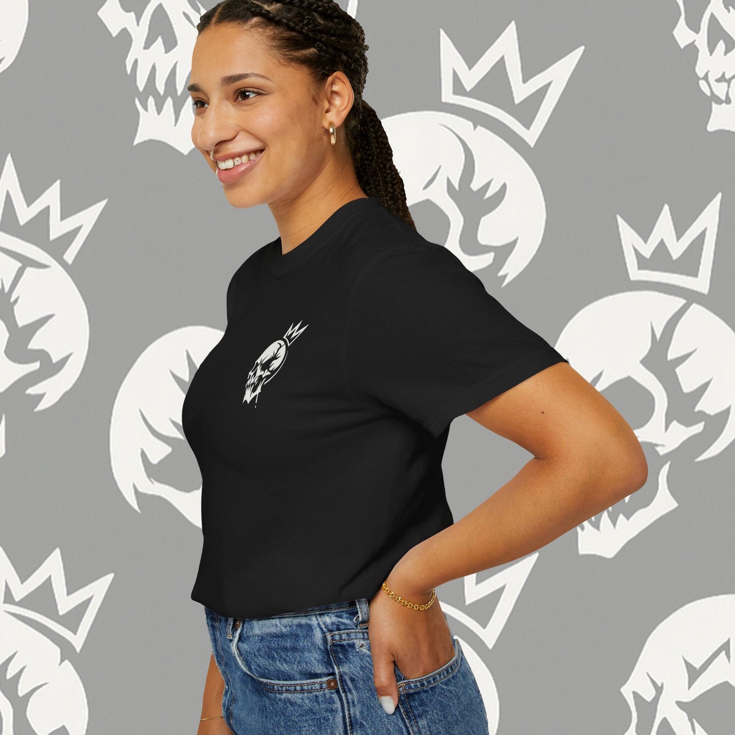 KRAZE (Ashcrown©) White Skull Shirt