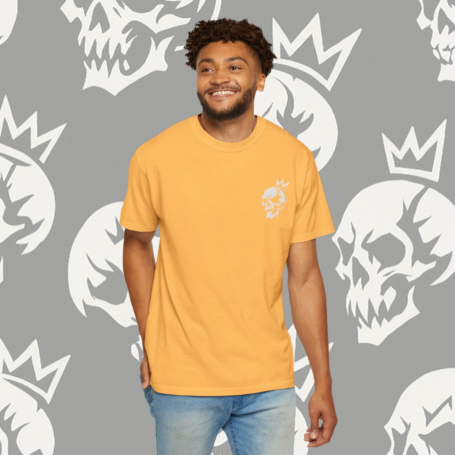 KRAZE (Ashcrown©) White Skull Shirt