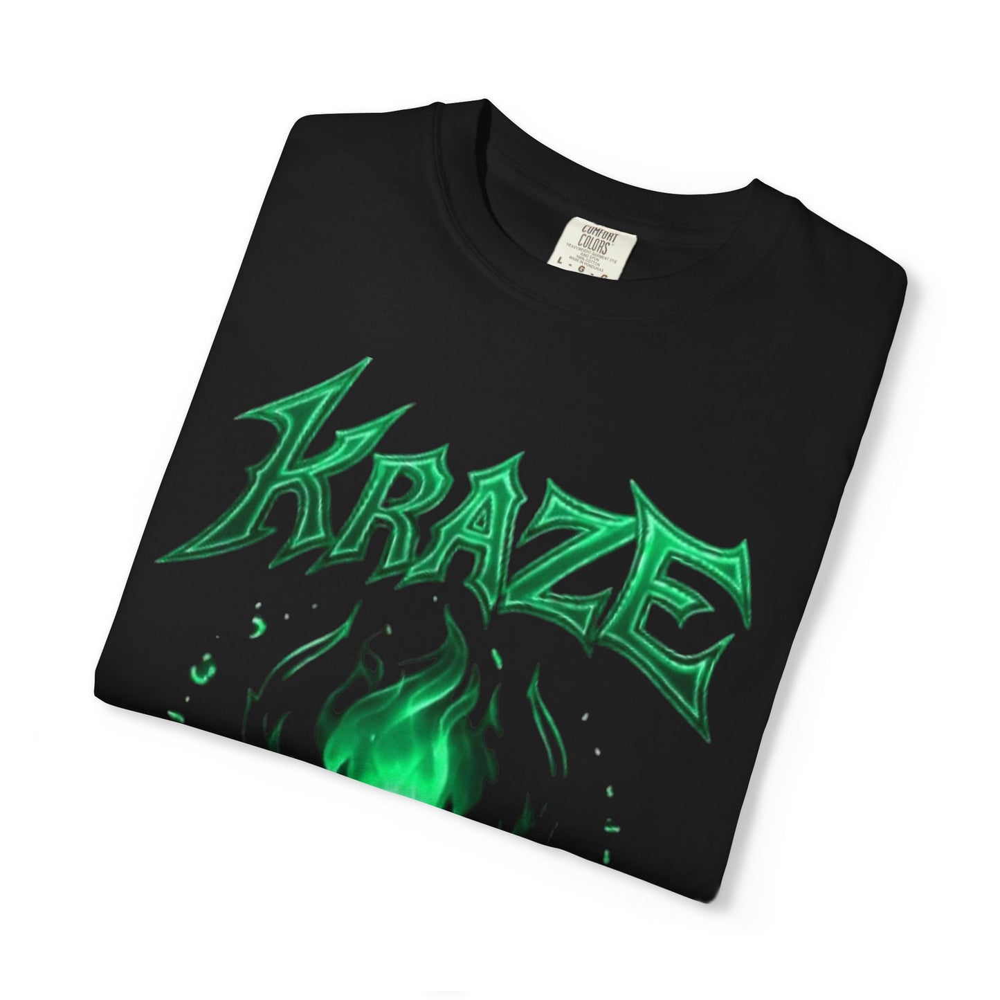 Kraze Tribal Mint Flame shirt