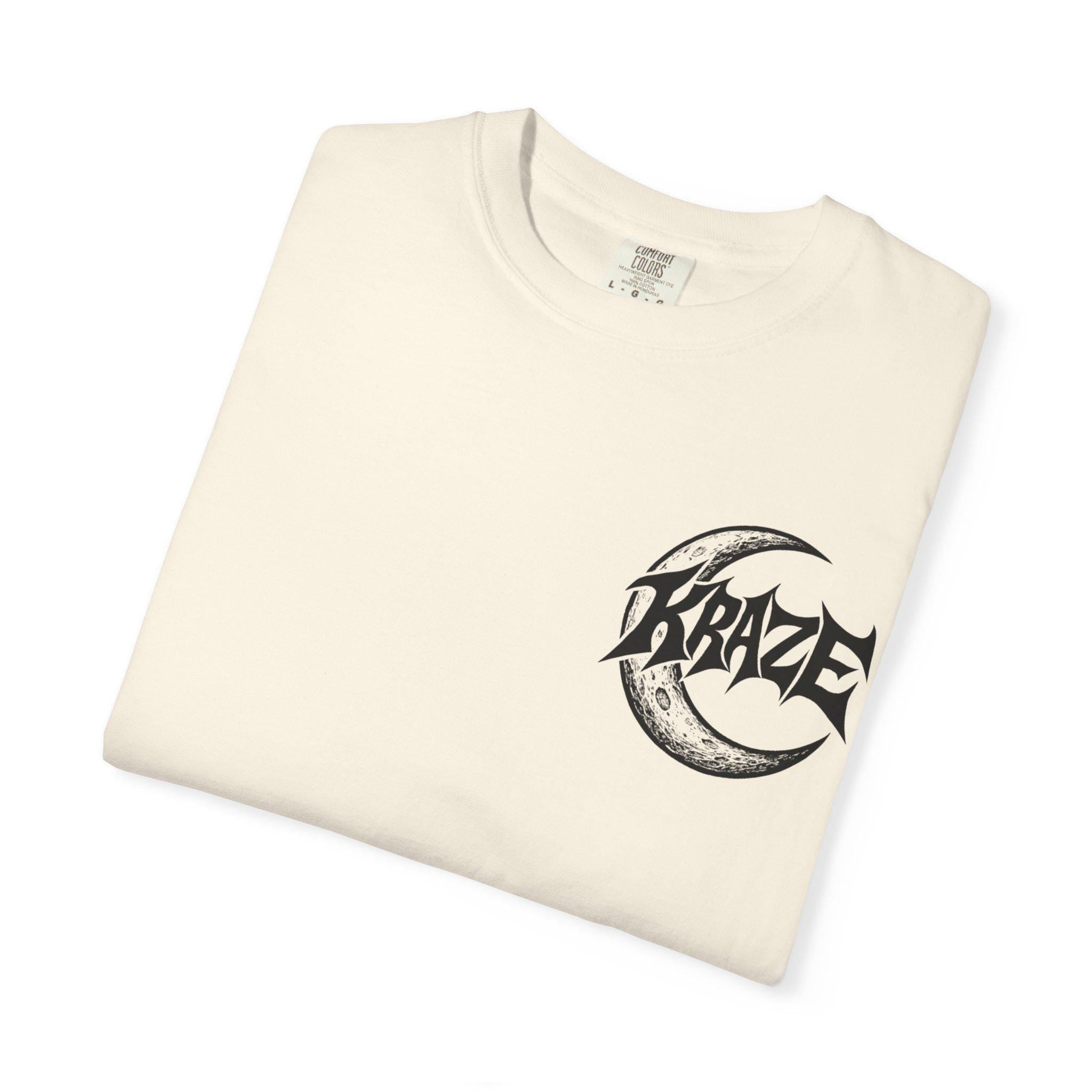 Kraze "SHADOW MOON" shirt. "HEAVEN GOT HACKED" collection