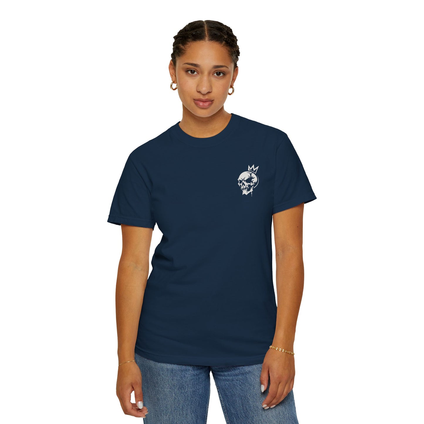 KRAZE Streetwear White Skull Shirt