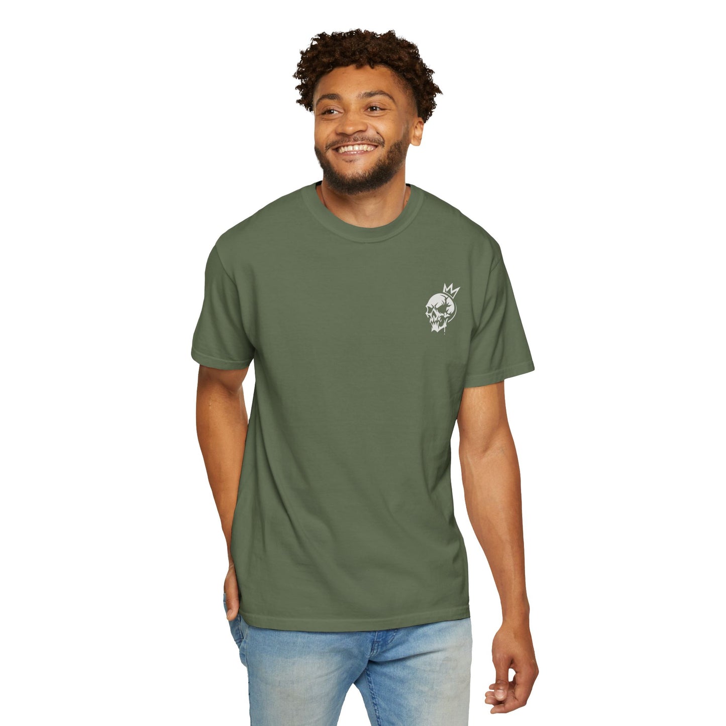 KRAZE Streetwear White Skull Shirt