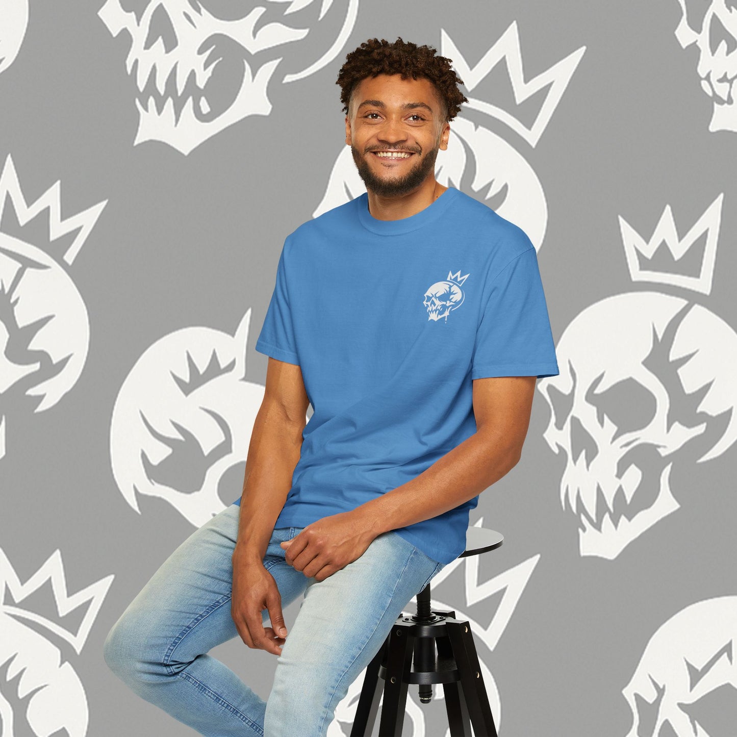 KRAZE (Ashcrown©) White Skull Shirt