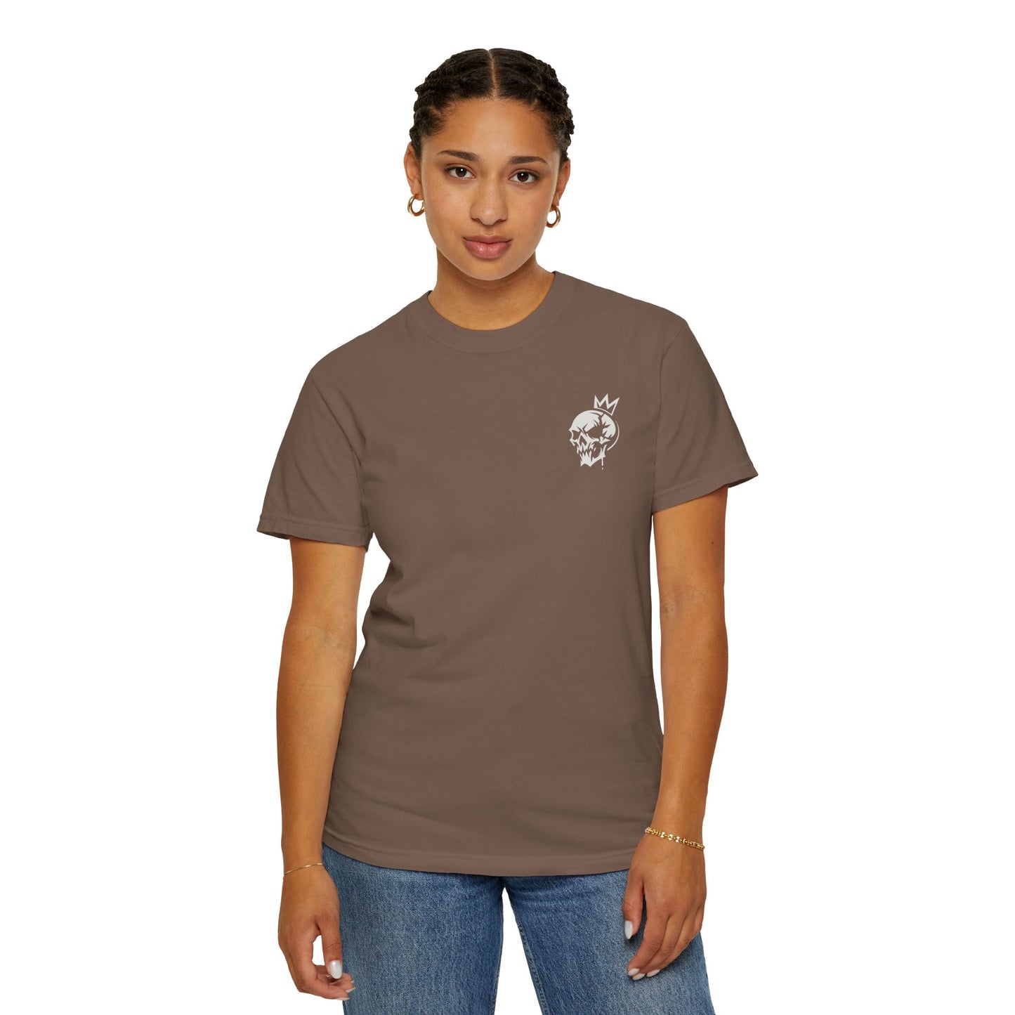 KRAZE Streetwear White Skull Shirt