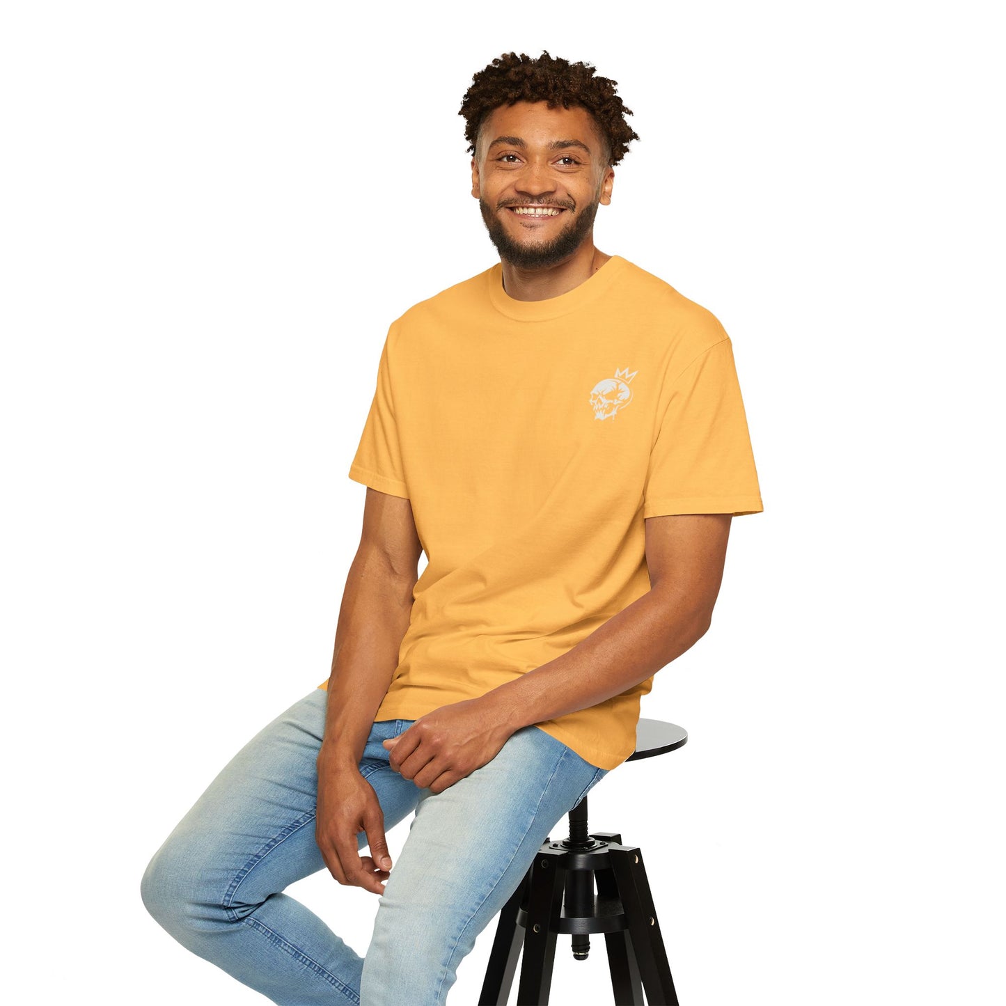 KRAZE Streetwear White Skull Shirt