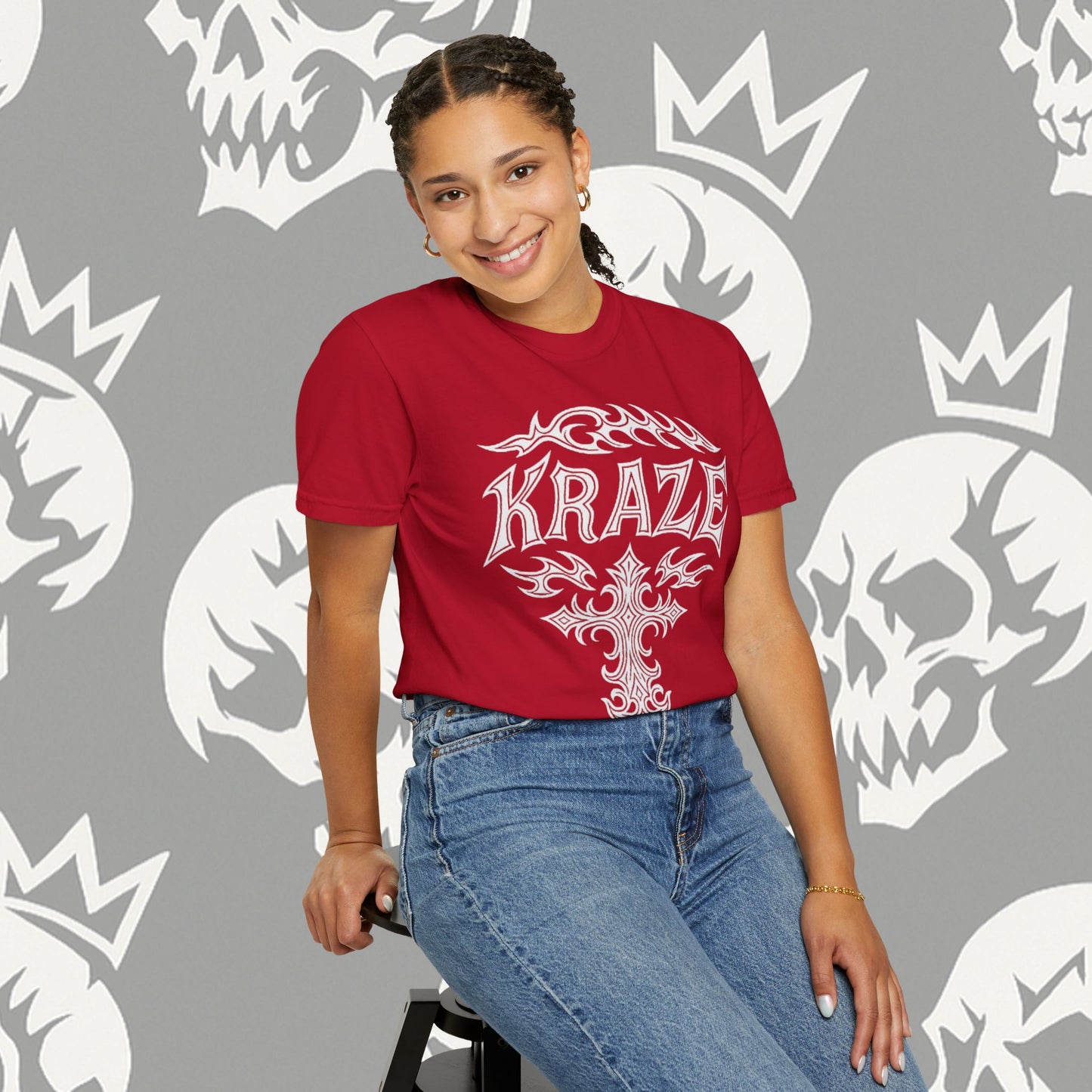 Kraze "NOIR CROSS" shirt