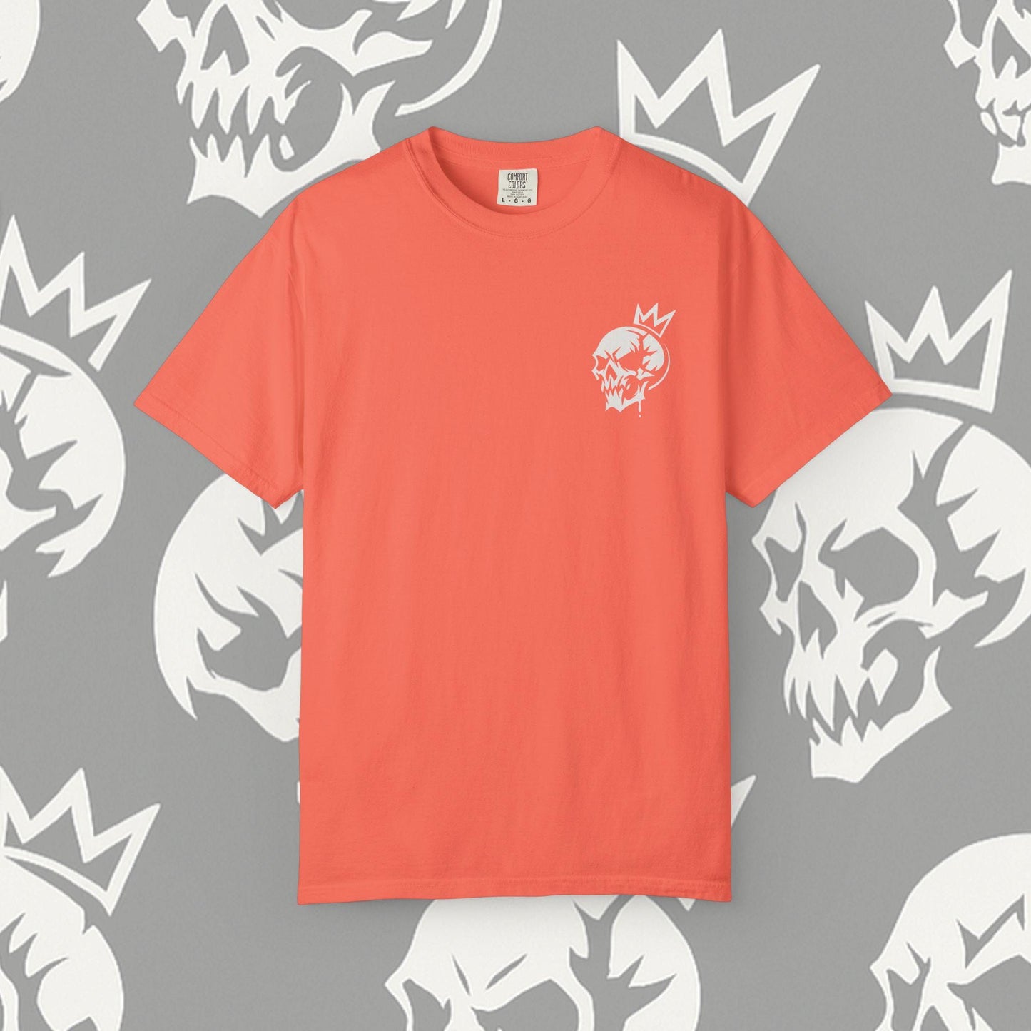 KRAZE (Ashcrown©) White Skull Shirt